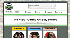 Desktop Screenshot of music-old.com